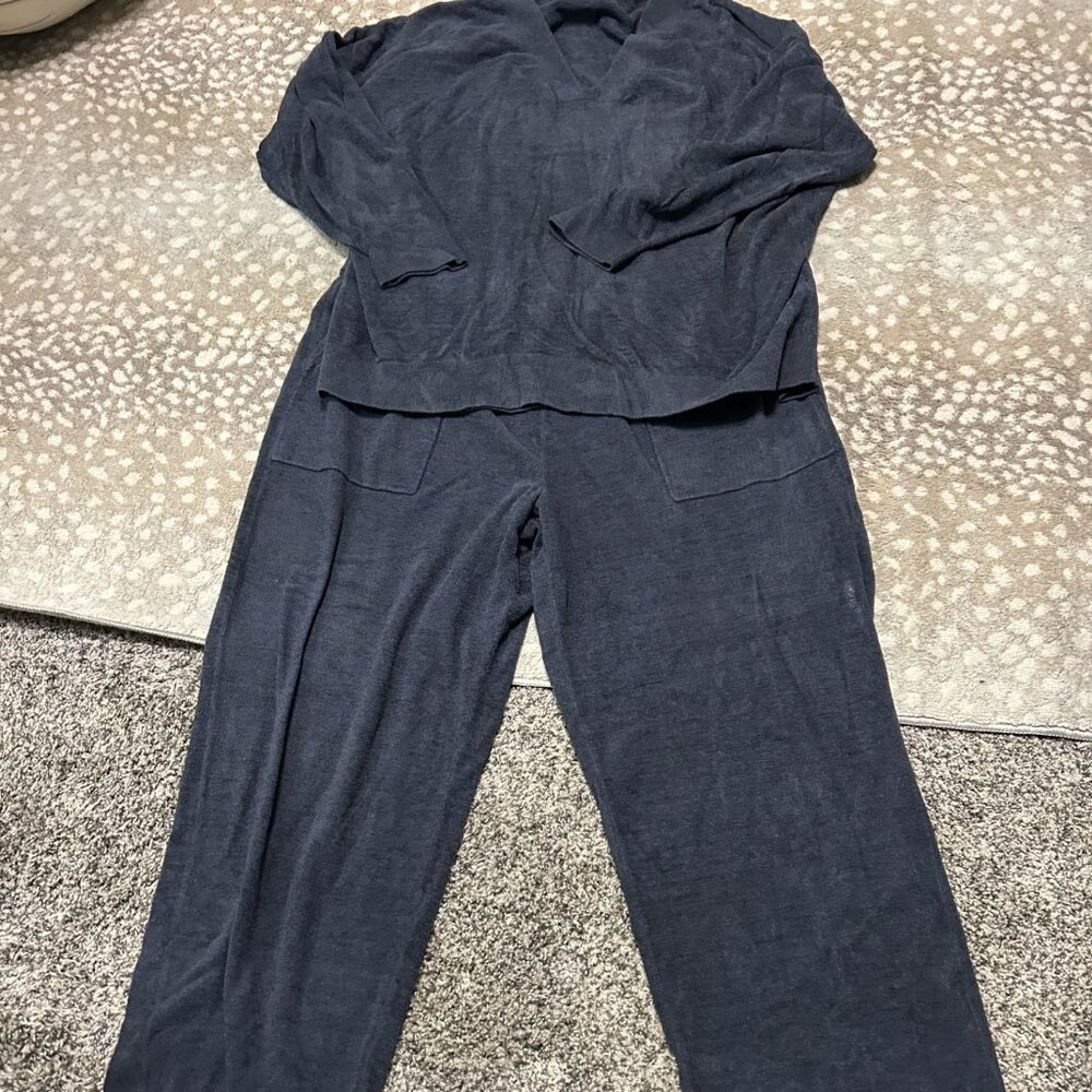 Long Sleeve Lounge Shirt & Pants - Picture 3 of 3